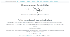 Desktop Screenshot of hebammenpraxis-renate.de
